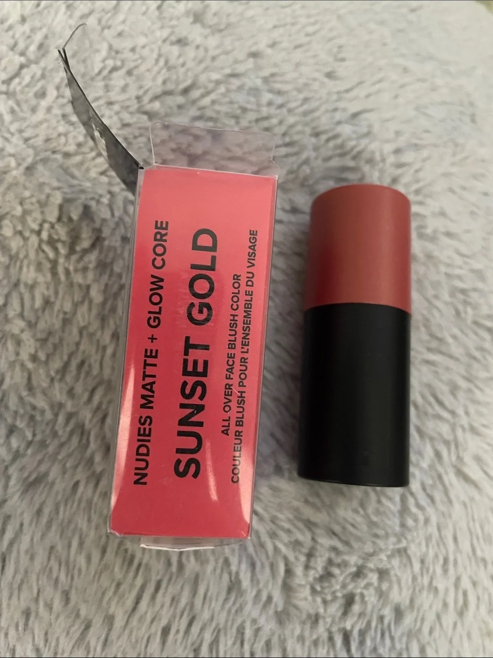 NUDESTIX Cream Blush Stick - Warm Rose